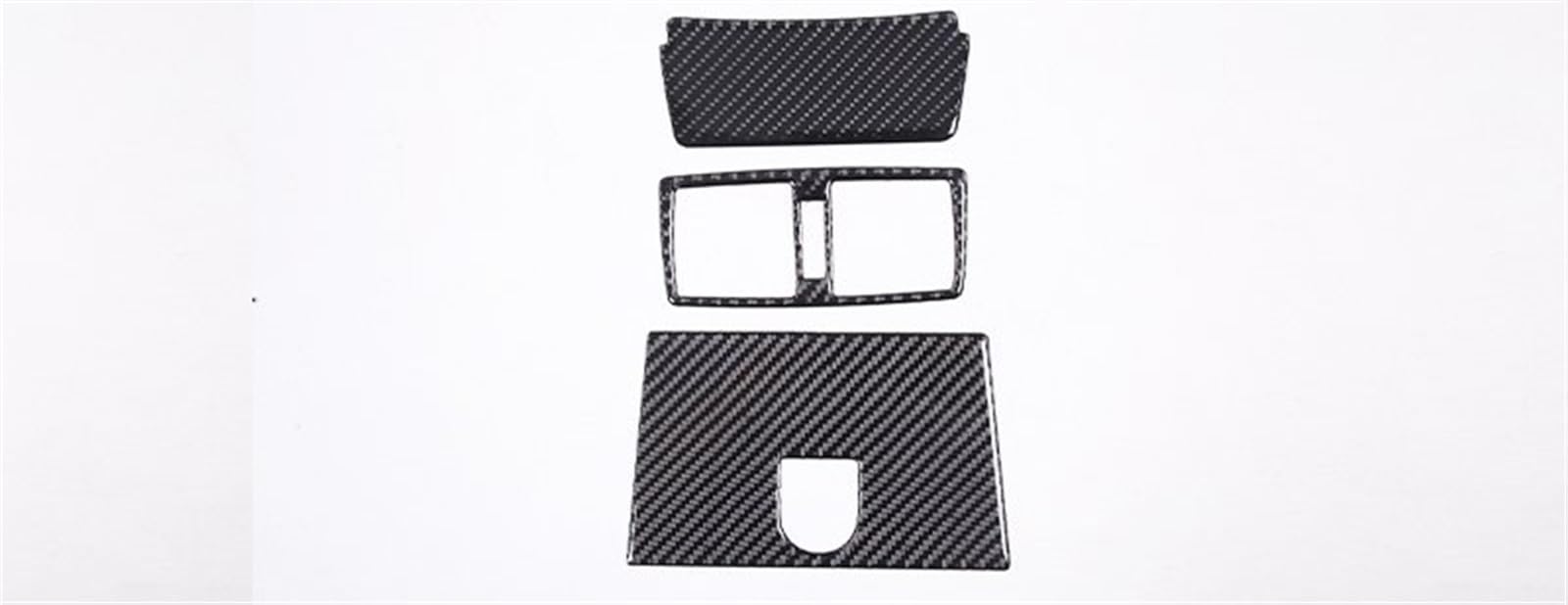 Interieurleisten Für Benz Für G Klasse Für W463 2013-2018 Weiche Carbon Fiber Interior Center Konsole Air Vent Abdeckung Trim Zubehör Innenausstattung(K) von TPSOBRU