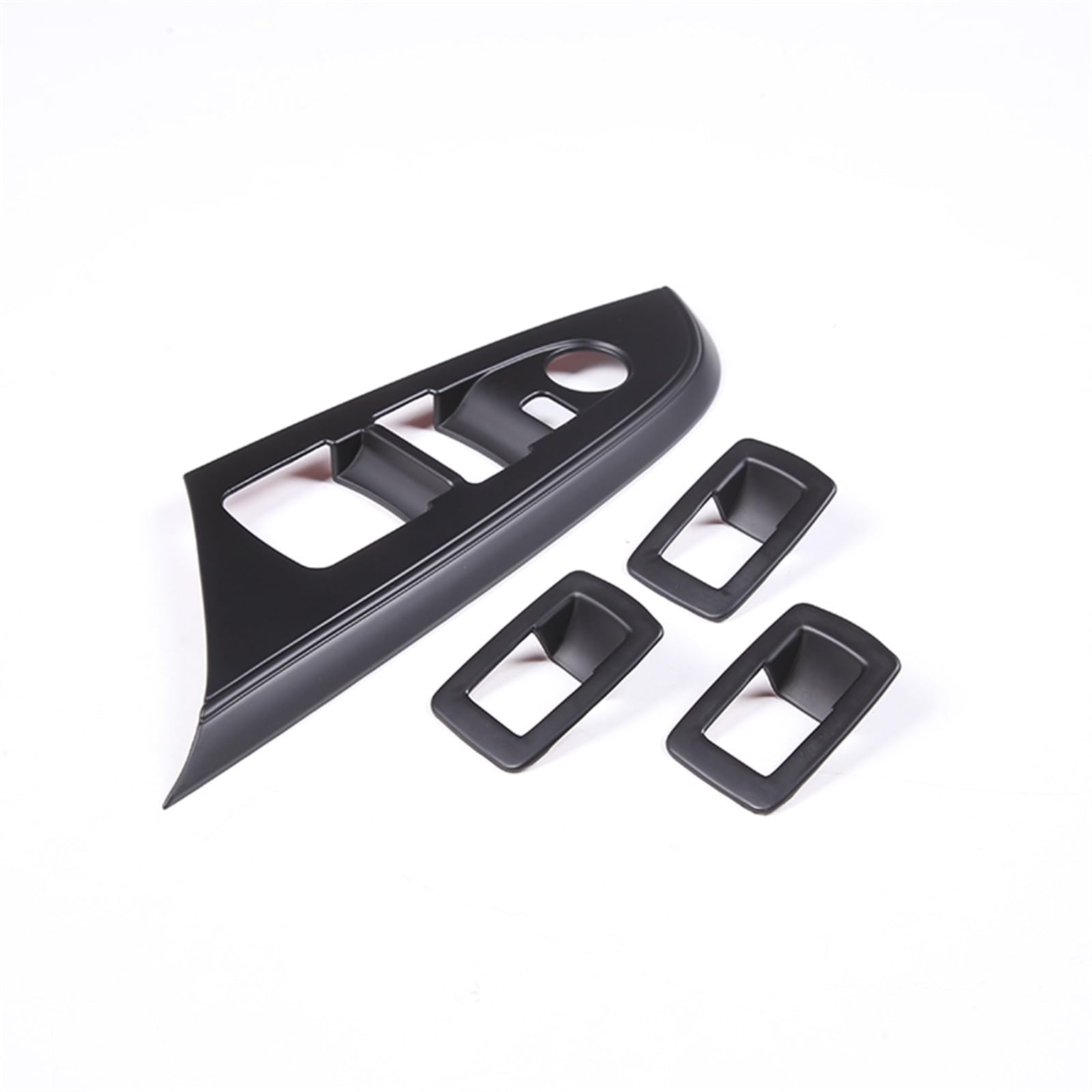 Interieurleisten Für X3 Für X4 Für F25 Für F26 2011-2017 ABS Carbon Faser Auto Fenster Glas Hebe Schalter Tasten Rahmen Dekoration Abdeckung Trim Zubehör Innenausstattung(Matte Black) von TPSOBRU