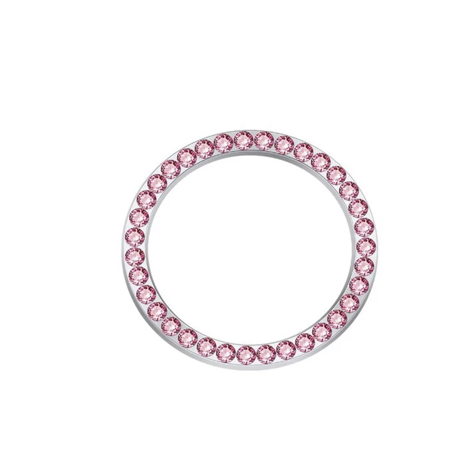 Interieurleisten Zubehör Auto Motor Zündung Onekey Start Stop Druckschalter Schutzhülle Bling Girl Auto Innendekoration Car Innenausstattung(Pink,1pc) von TPSOBRU