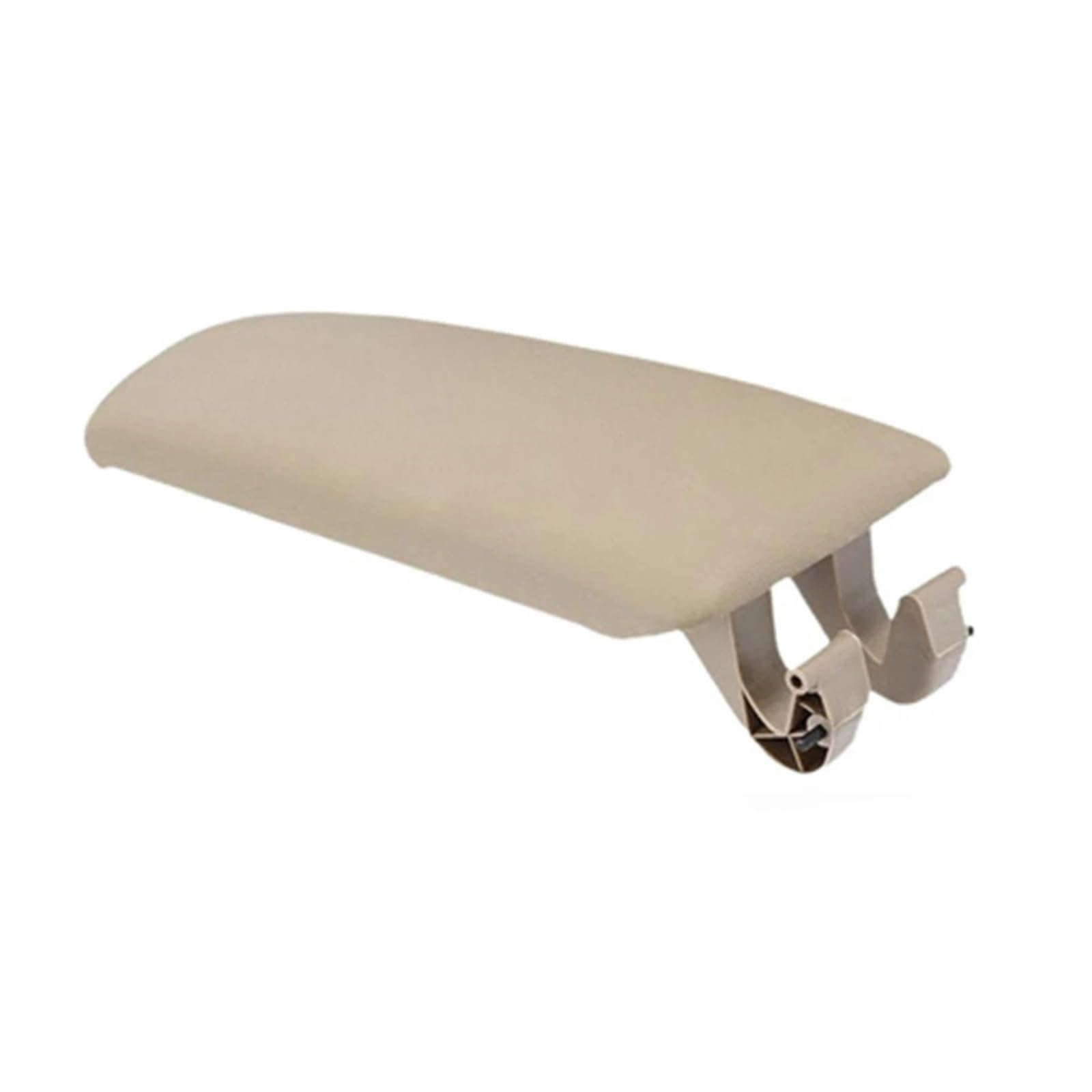 Interieurleisten Zubehör PU Leder Auto Armlehne Latch Deckel Abdeckung Für Seat Exeo Center Console Storage Box Pad Shell Armlehne Kappe Auto Innen Car Innenausstattung(Beige) von TPSOBRU