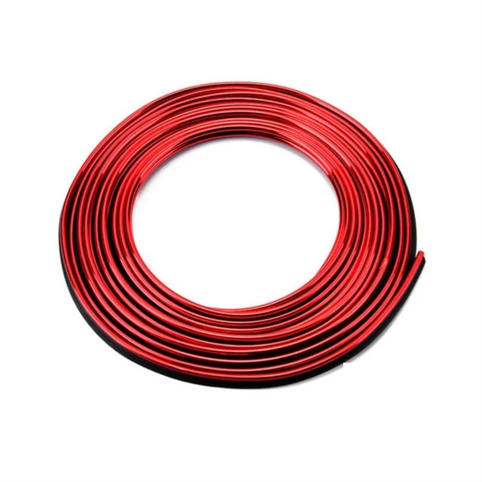 Interieurleisten Zubehör Universal Auto Moulding Dekoration Flexible Streifen 5M/3M/1M Innen Auto Formteile Auto Abdeckung Trim Armaturenbrett Car Innenausstattung(5M red) von TPSOBRU