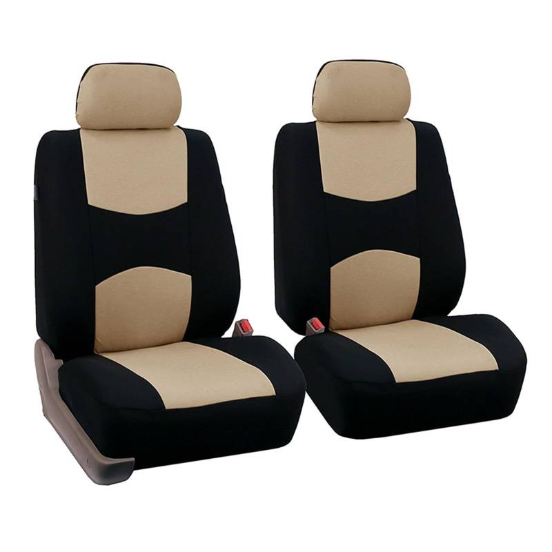 TPSOBRU Auto-Schonbezug 5 Sitzbezüge-Set Für Vorne Und Hinten Autositzbezüge-Set Auto-Sitzbezüge Für Vorne Und Hinten Für Den Vier-Jahreszeiten-Sitzschutz Autositzbezug(Beige d) von TPSOBRU