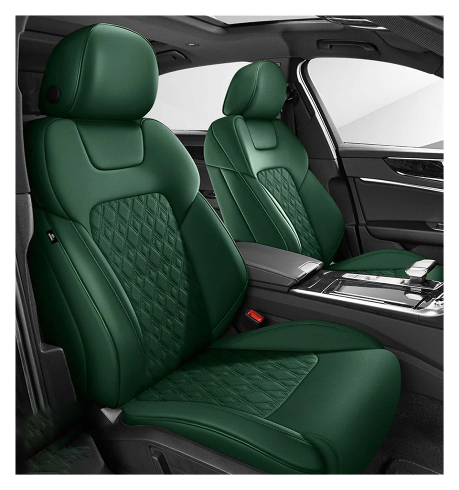 TPSOBRU Auto-Schonbezug Für Dodge Für Journey 2013–2018, 360° vollständig abgedeckter Autositzbezug Accesorios para Vehículos Autositzbezug(One seat B) von TPSOBRU