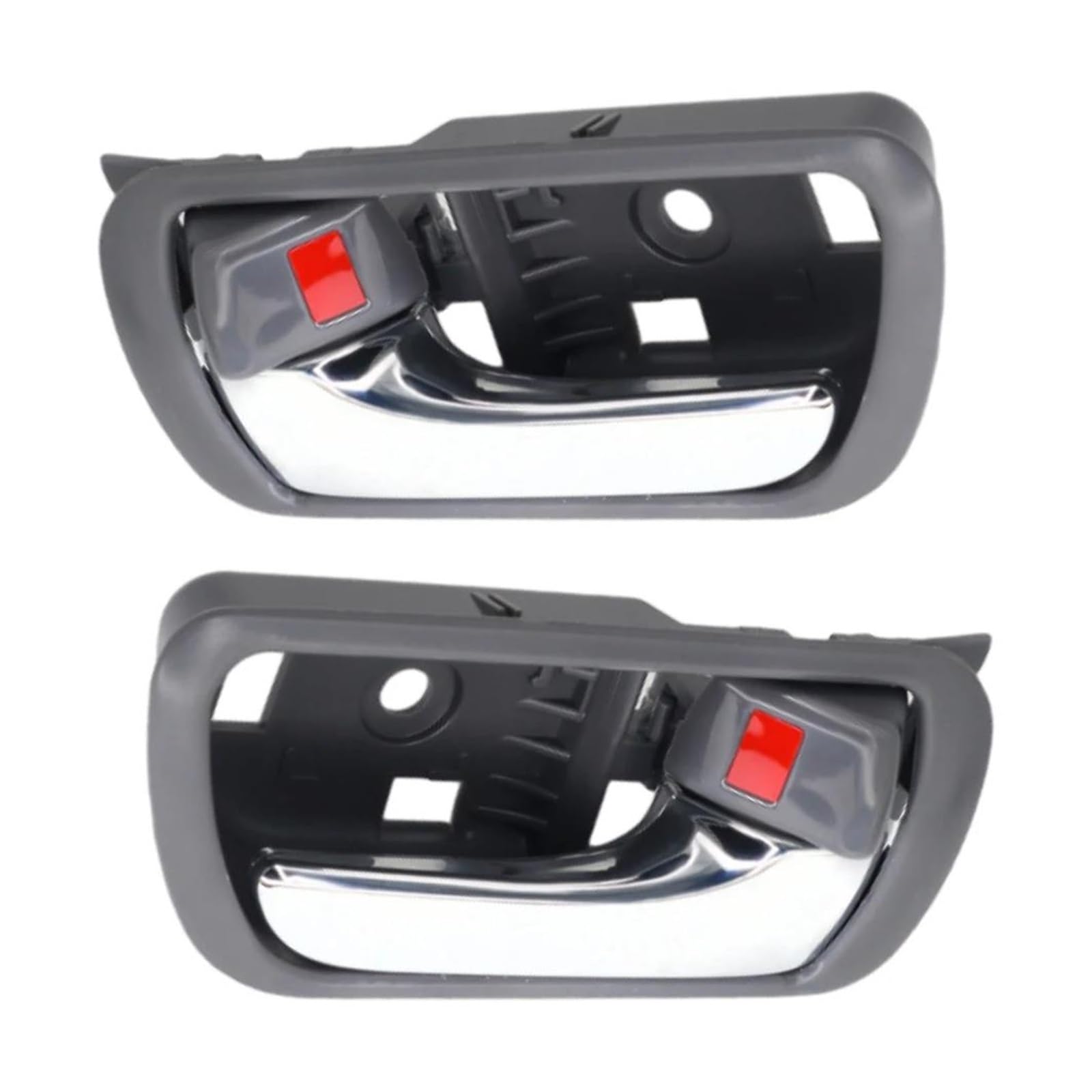 Innentürgriff 1 Paar Auto Innen Türgriff Vorne Hinten Links Rechts Grau Für Toyota Für Camry 2002 2003 2004 2005 2006 69206-33040 69205-33040 Türgriff Innen von TQHSAG