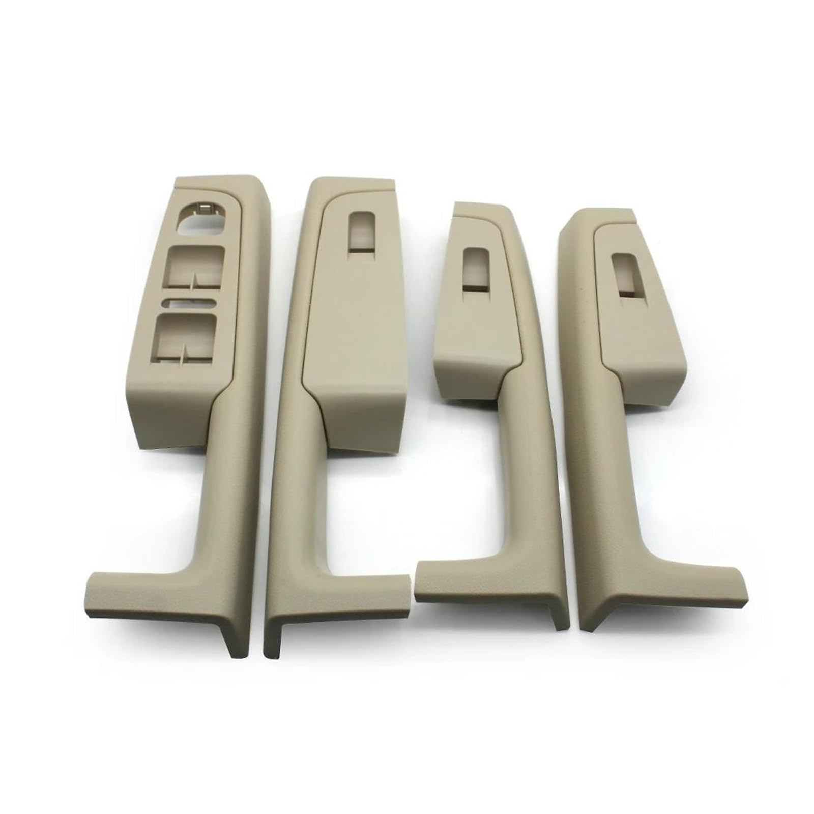 Innentürgriff 2 STÜCKE/4 STÜCKE Auto Vorne Hinten Türgriff Armlehne Rahmen Switch Control Panel Trim Ersatz Für Skoda Für Superb 3TD867157 Türgriff Innen(4PCS-Beige) von TQHSAG