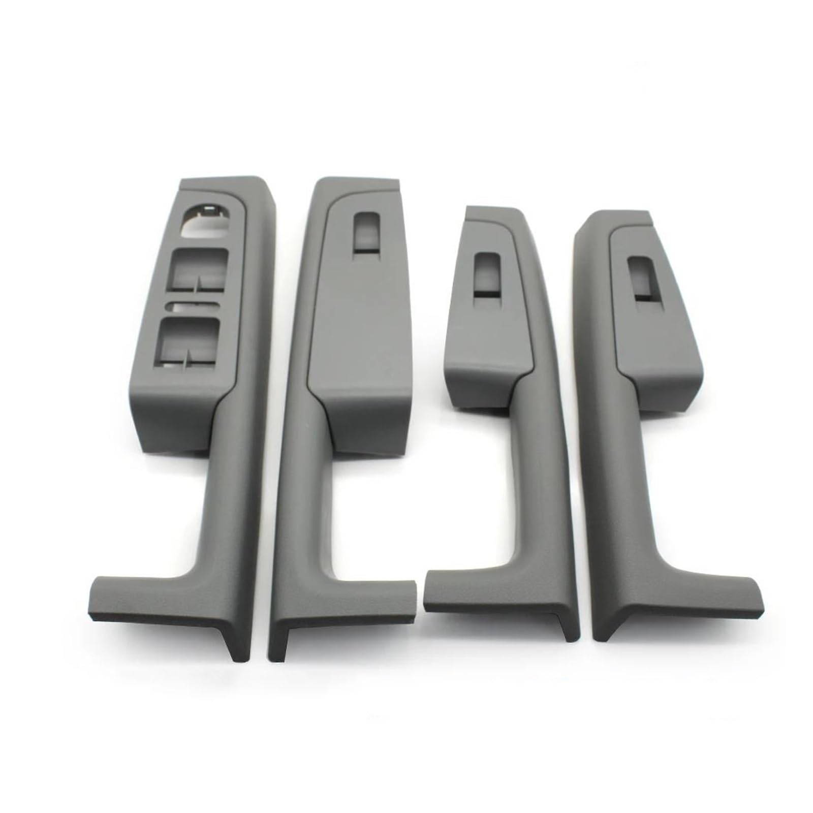 Innentürgriff 2 STÜCKE/4 STÜCKE Auto Vorne Hinten Türgriff Armlehne Rahmen Switch Control Panel Trim Ersatz Für Skoda Für Superb 3TD867157 Türgriff Innen(4PCS-Gray) von TQHSAG