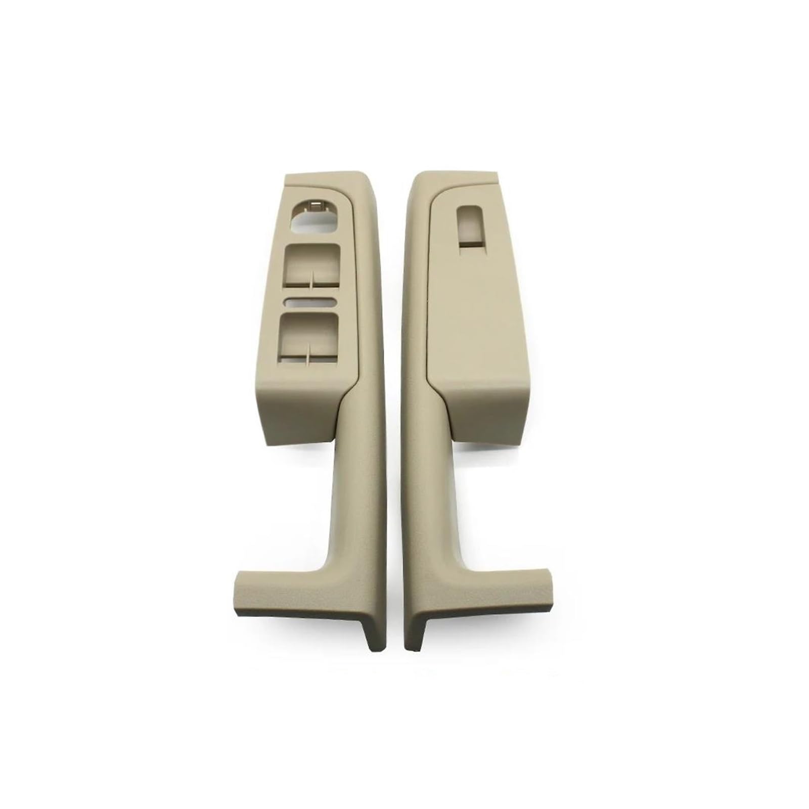 Innentürgriff 2 STÜCKE/4 STÜCKE Auto Vorne Hinten Türgriff Armlehne Rahmen Switch Control Panel Trim Ersatz Für Skoda Für Superb 3TD867157 Türgriff Innen(F 2PCS-Beige) von TQHSAG