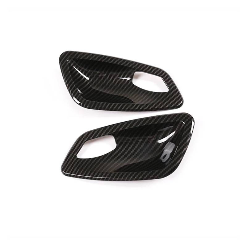 Innentürgriff 2X Carbon Fiber Style Auto Innentür Griff Schüssel Abdeckung Trim Aufkleber Rahmen ABS Für E92 E93 335i Für M3 Paar 2007-2013 Türgriff Innen von TQHSAG