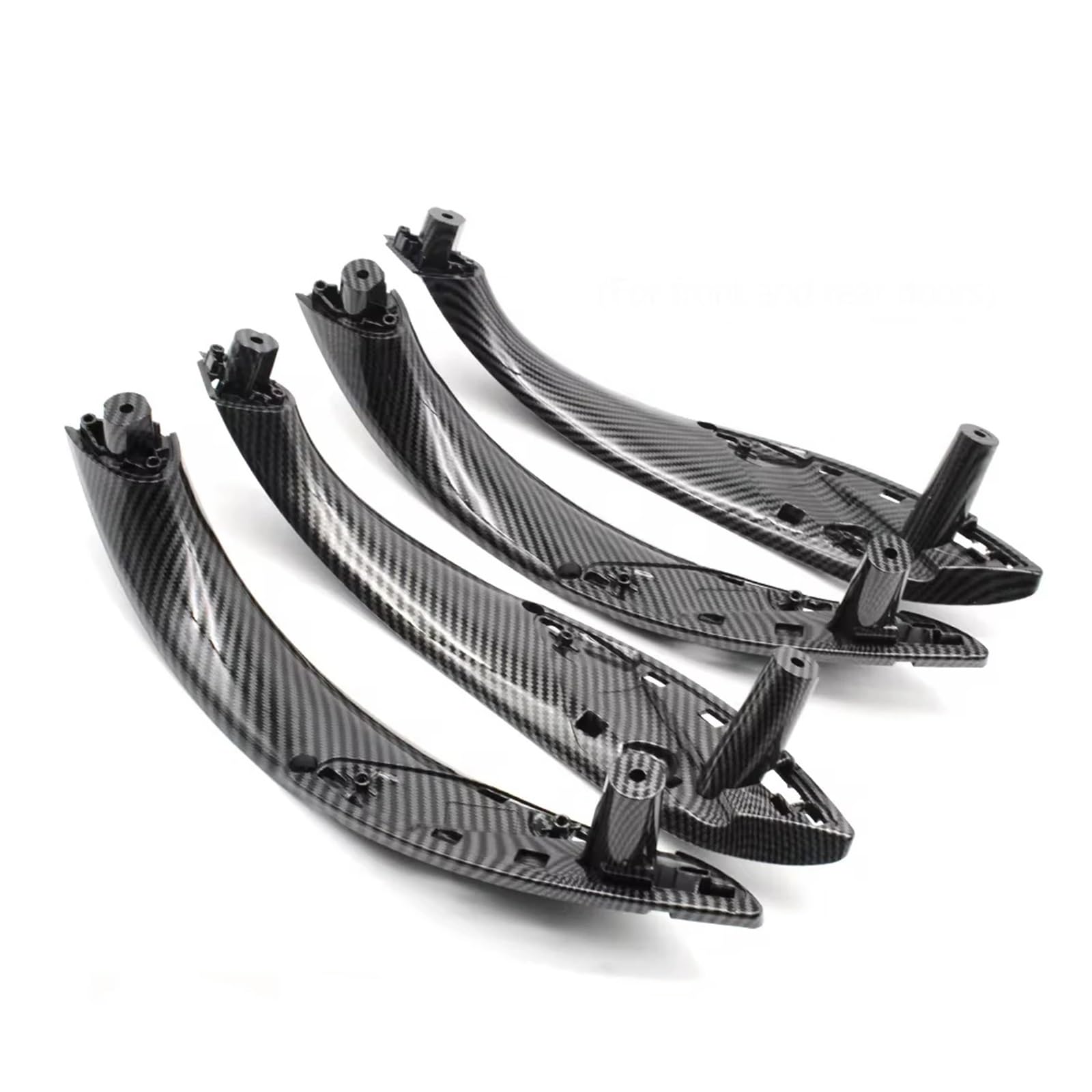 Innentürgriff Carbon Fiber Innenausstattung Autozubehör Türgriff mit Griff Außenabdeckung Verkleidung für 3 4er F30 F80 F31 F32 F33 F34 Türgriff Innen(F34 F36 4PCS Set) von TQHSAG