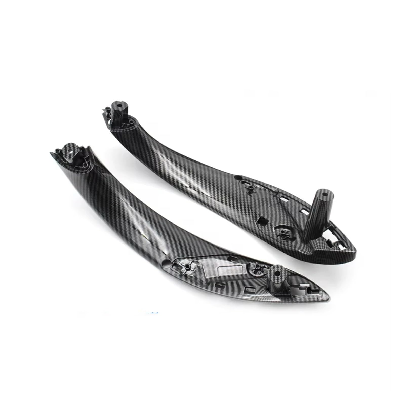 Innentürgriff Carbon Fiber Innenausstattung Autozubehör Türgriff mit Griff Außenabdeckung Verkleidung für 3 4er F30 F80 F31 F32 F33 F34 Türgriff Innen(Front 2PCs Set) von TQHSAG