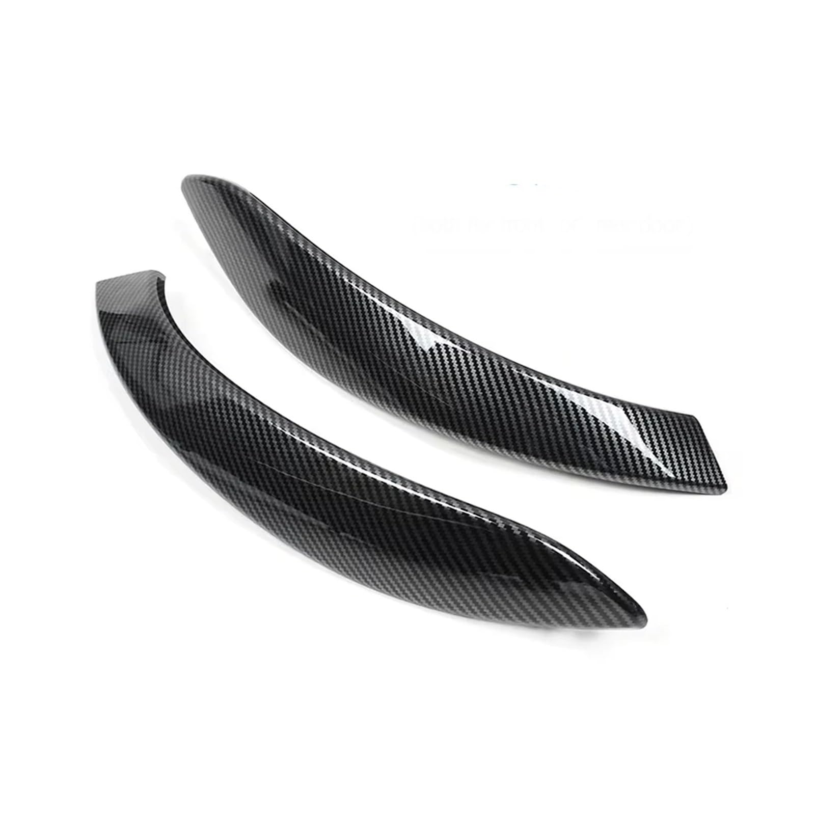 Innentürgriff Carbon Fiber Innenausstattung Autozubehör Türgriff mit Griff Außenabdeckung Verkleidung für 3 4er F30 F80 F31 F32 F33 F34 Türgriff Innen(Outer Cover 2PCS) von TQHSAG