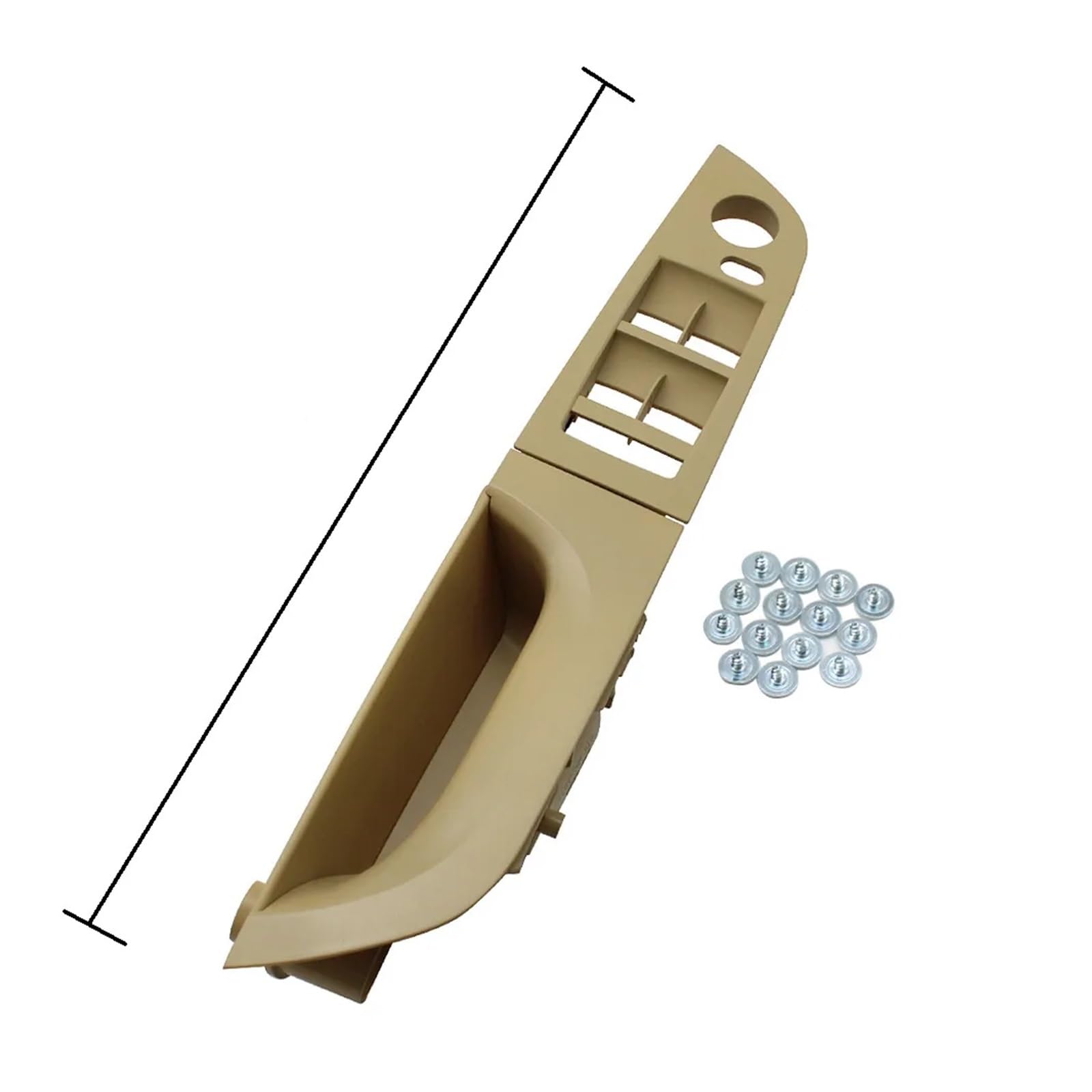 Innentürgriff LHD Linkslenker-Innentürgriff Für Fahrerseite Ersatz Für 3er-Serie E90 E91 316 318 320 325 328i Türgriff Innen(Beige end b) von TQHSAG