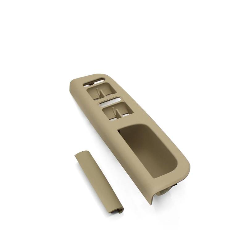 Innentürgriff RHD Autotür Innenfenster Schalter Panel Trim Innen Pull Griff Ersatz Für VW Für Bora Für Golf 4 Für MK4 Für Jetta Für Passat Türgriff Innen(R-Beige 2PCS) von TQHSAG