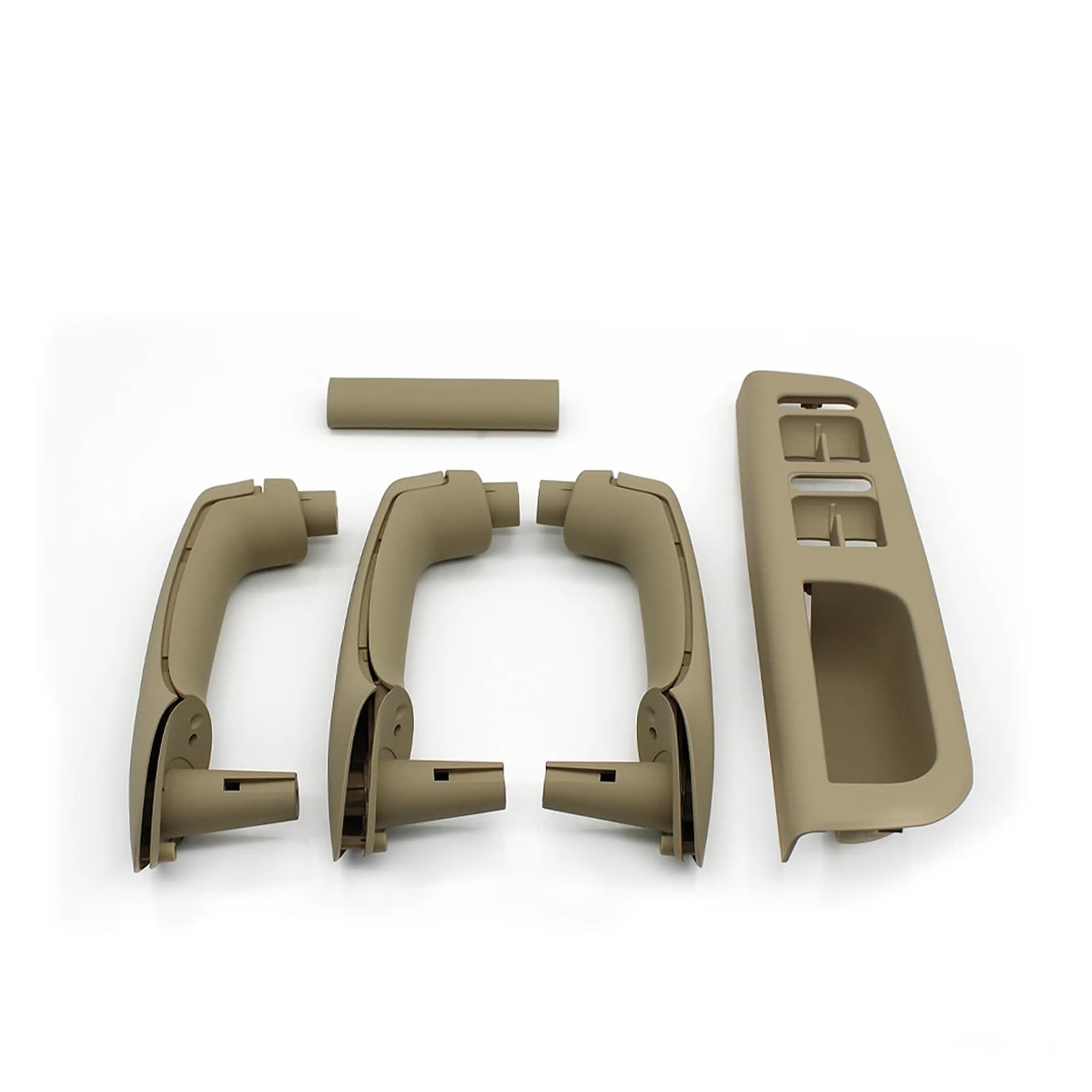 Innentürgriff RHD Autotür Innenfenster Schalter Panel Trim Innen Pull Griff Ersatz Für VW Für Bora Für Golf 4 Für MK4 Für Jetta Für Passat Türgriff Innen(R-Beige 8PCS) von TQHSAG