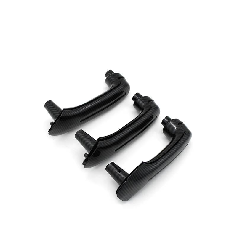 Innentürgriff RHD Autotür Innenfenster Schalter Panel Trim Innen Pull Griff Ersatz Für VW Für Bora Für Golf 4 Für MK4 Für Jetta Für Passat Türgriff Innen(R-Carbon 6PCS) von TQHSAG