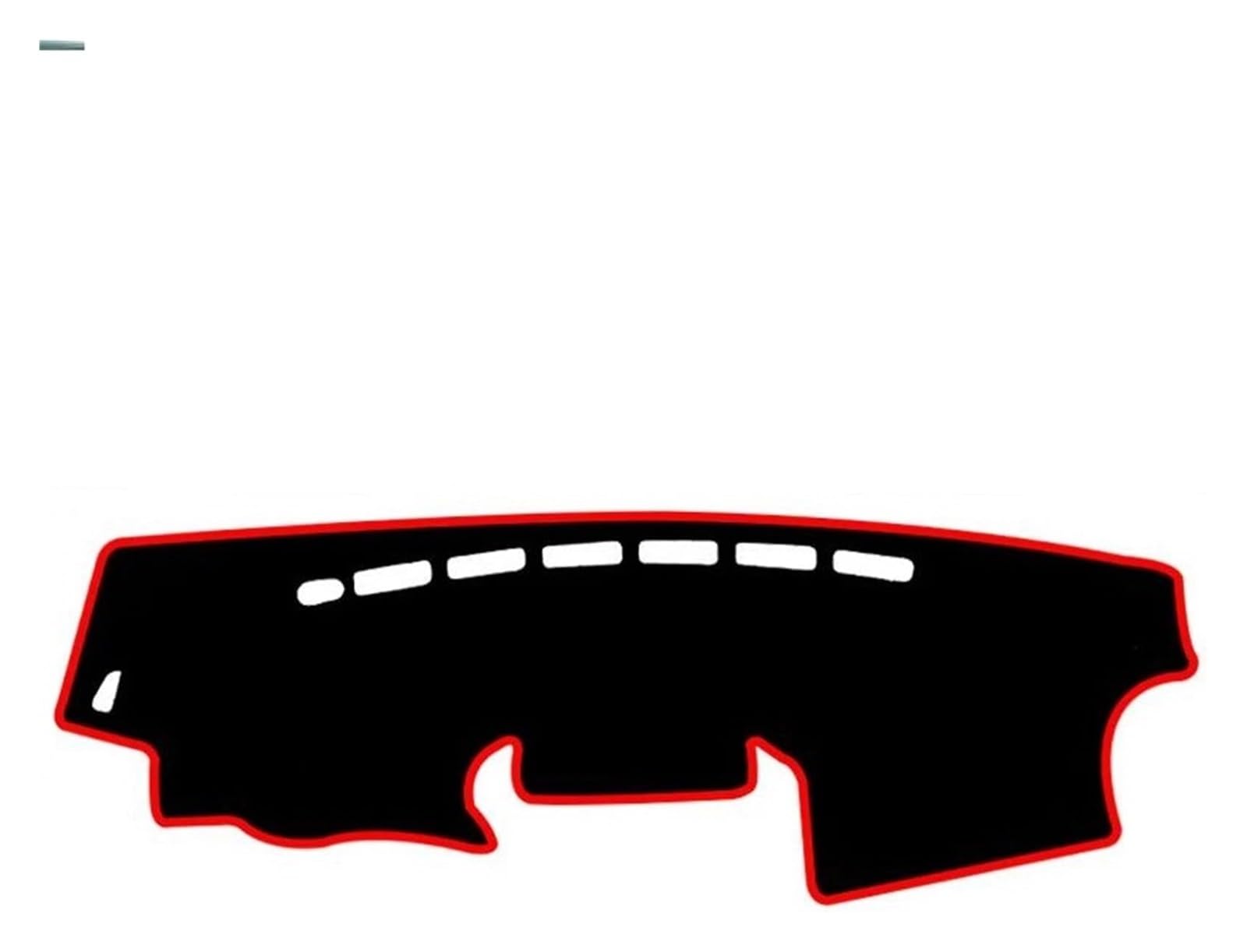 Armaturenbrett Antirutsch Pads Für Toyota RAV4 XA30 2006-2012 Mittelkonsole rutschfeste Matte Auto Armaturenbrett Sonnenschutz Abdeckung Instrument Schreibtisch Rutschfestes Zubehör(A Red Side) von TRASH BIN