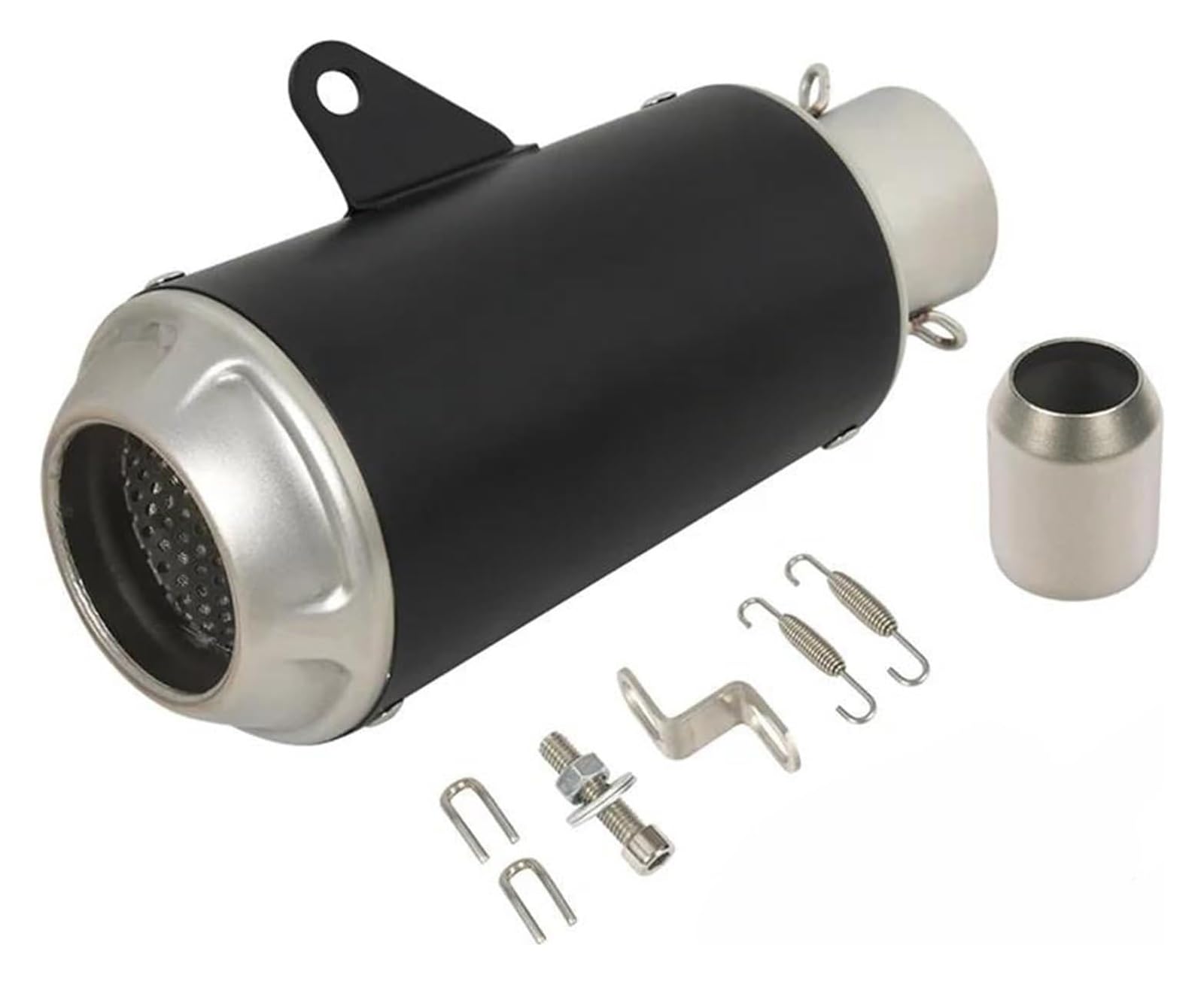 TRASH BIN Für K&awasaki Z700 Z900 Für Ninja400 Z400 Motorradauspuff 51MM Universal LV-10 Auspuffrohr DB Killer Schalldämpfer Escape Auspuff Schalldämpfer Rohr von TRASH BIN