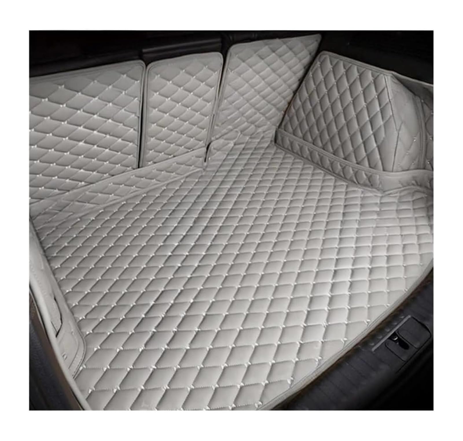 Koffers Schutzpolster Für Hyundai Für I30 2009 Auto Kofferraum Abdeckung Pad Cargo-Liner Boot Liner Schutz Innen Auto Stamm Matte(Gray) von TRASH BIN