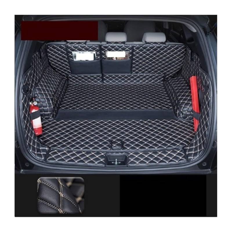 Koffers Schutzpolster Für Hyundai Für Tucson Für NX4 2021 Auto Boot Schutz Innen Kofferraum Matte Stamm Boot Matten Liner Pad Cargo-Liner von TRASH BIN