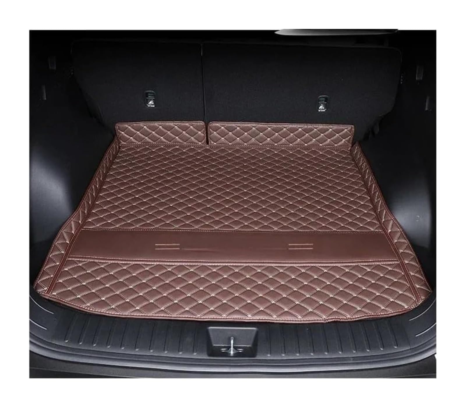 Koffers Schutzpolster Für Hyundai Für Tucson Für NX4 2022-2023 Schutz Innen Auto Stamm Matten Auto Matte Stamm Matte Coche Lagerung Pad Boot Liner(Color 8) von TRASH BIN