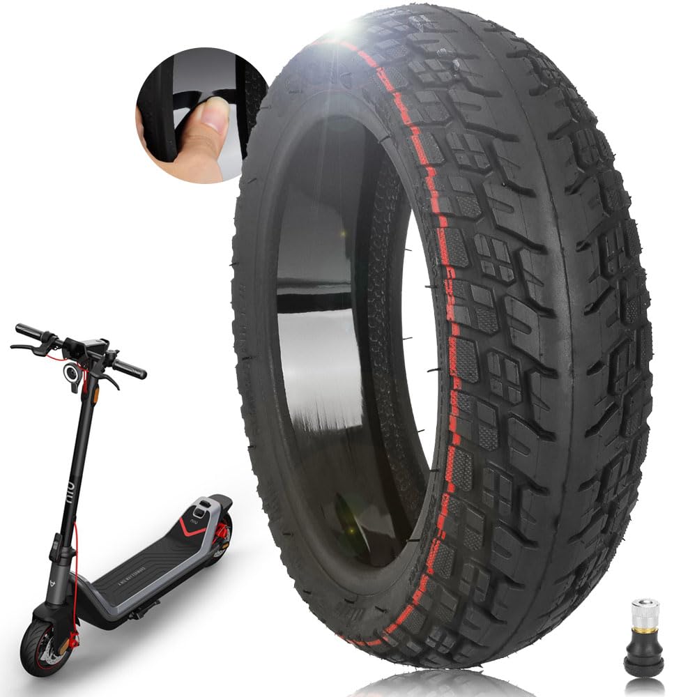 TREFAN 9,5 Zoll Offroad Reifen 9,5 * 2,50 Tubeless Reifen für NIU KQi3 Sports/Pro/Max Elektroroller Selbstreparierende Ersatzräder pannensicher (1 PCS) von TREFAN