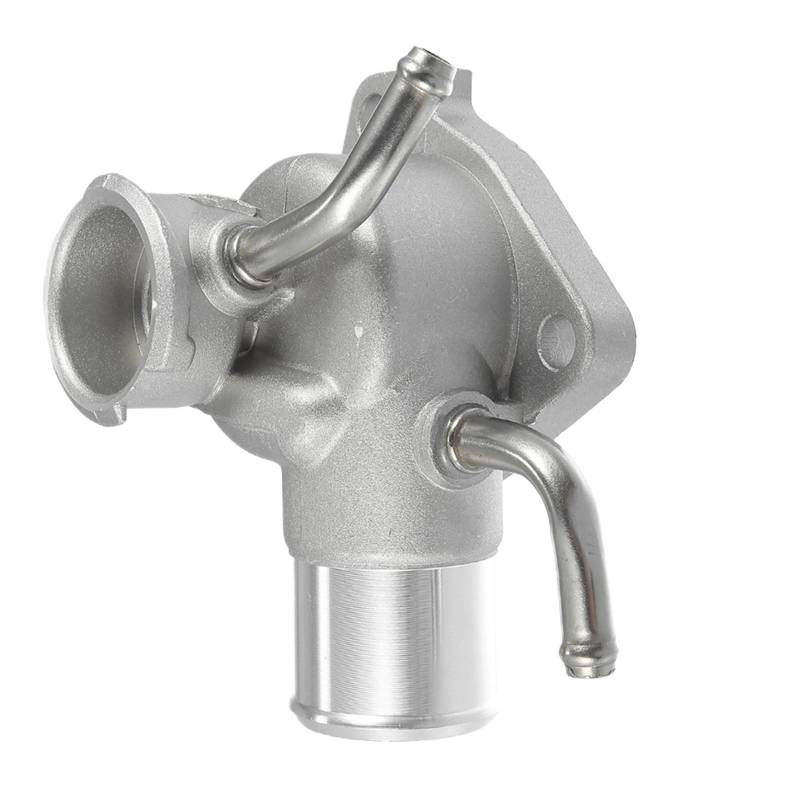 Kompatibel Mit Toyota Für Ersatz 1633154111 Auto-Ersatzzubehör Auto-Motor-Aluminium-Kühlmittel-Thermostatgehäuse-Baugruppe Auto Kühlmittelthermostat von TREGOO