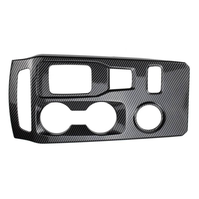 TREGOO Innere Dekorationsabdeckung Kompatibel Mit Ford Für Ranger Für Everest 2023 ABS Carbon Fiber Farbe Center Console Gear Shift Panel Cover Innen Dekoratives Zubehör(RHD) von TREGOO