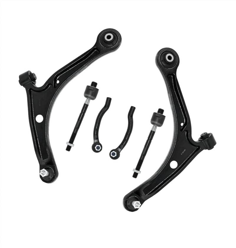 TREGOO Kompatibel Mit Acura Für MDX 2001 2002 2003 2004 2005 2006 51360S9VA00 Vorderer Unterer Querlenker Spurstangenaufhängungssatz Wishbone-Querlenker Querlenker Verbindungssatz von TREGOO