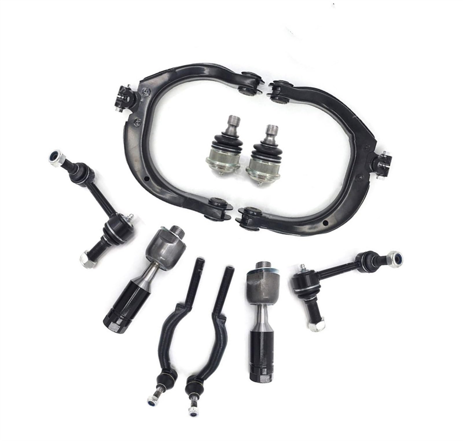 TREGOO Kompatibel Mit Chevrolet Für Trailblazer EXT 2006 2005 2004 Auto Vorne Oben Querlenker Stabilisator End Link Kit Aufhängung Wishbone Querlenker Querlenker Verbindungssatz von TREGOO