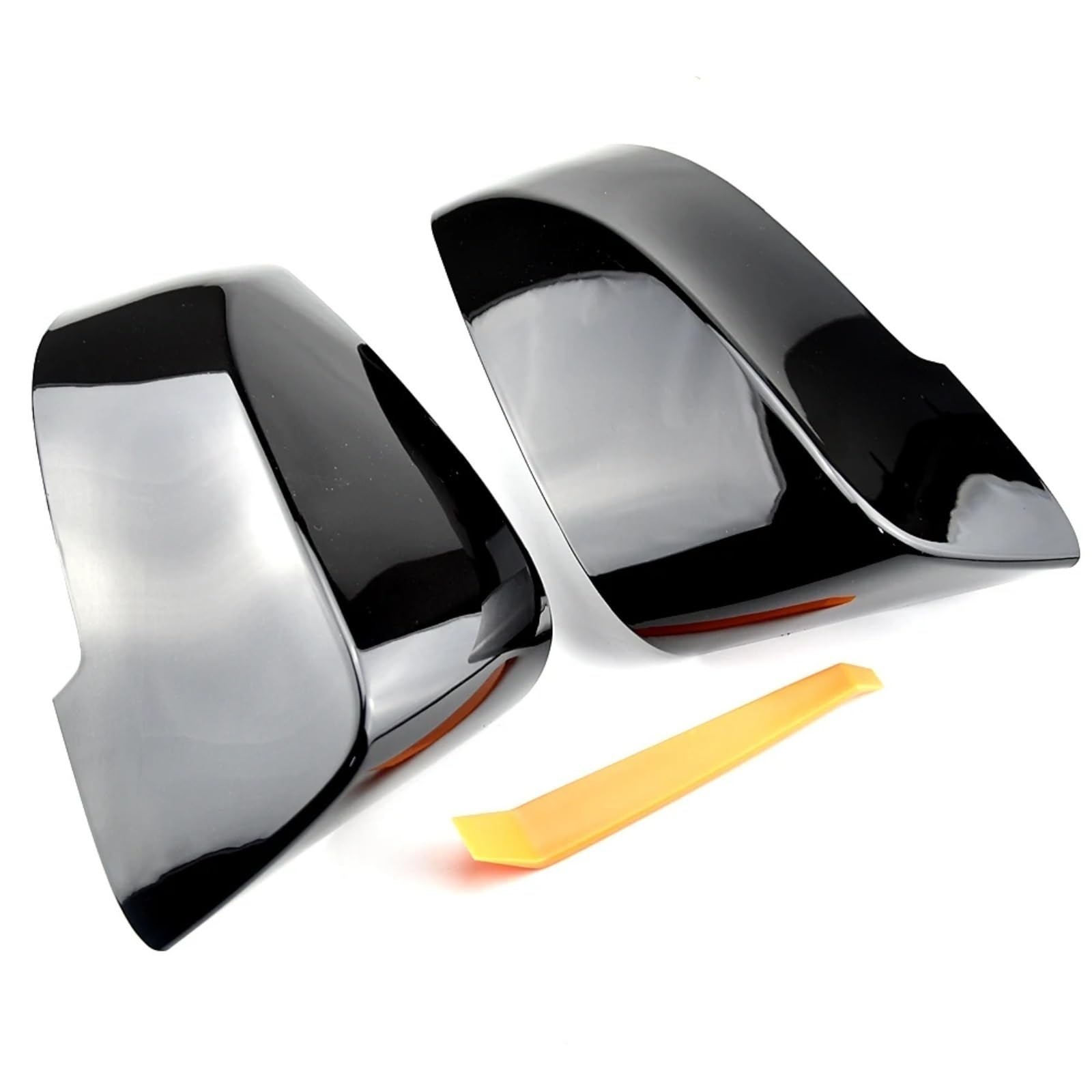 TREGOO Kompatibel Mit F12 F13 2012 2013 2014 2015 1 Paar Rückspiegelabdeckung Seitenflügel-Rückspiegelgehäuseabdeckungen Auto-Rückspiegelkappe(Color 1) von TREGOO