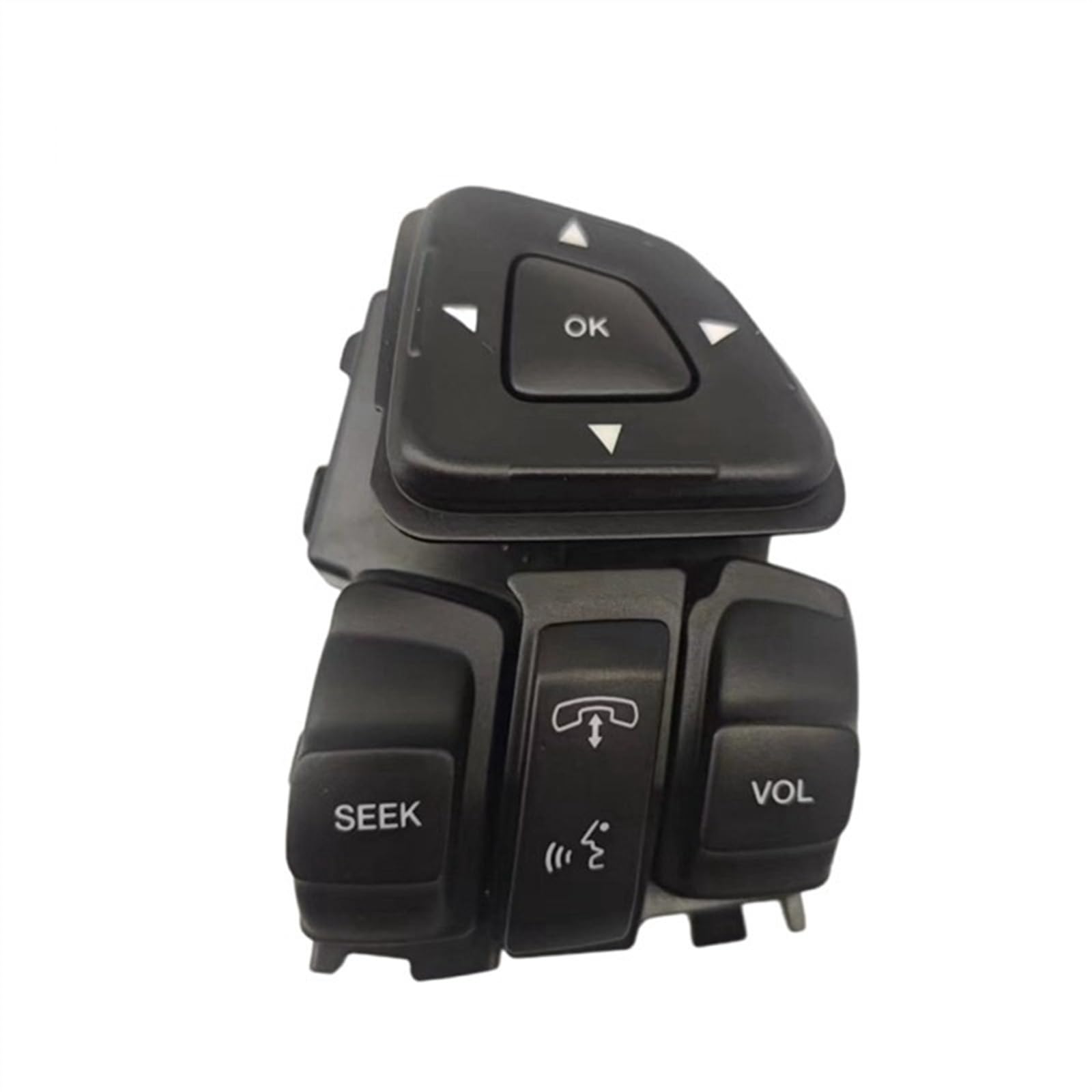 TREGOO Kompatibel Mit Ford Für Edge 2011 2012 2013 2014 2015 Auto-Lenkrad-Fernbedienung Tempomat Lautstärkeknopfschalter BT4Z9C888CA Schalter Lenkradsteuerung von TREGOO