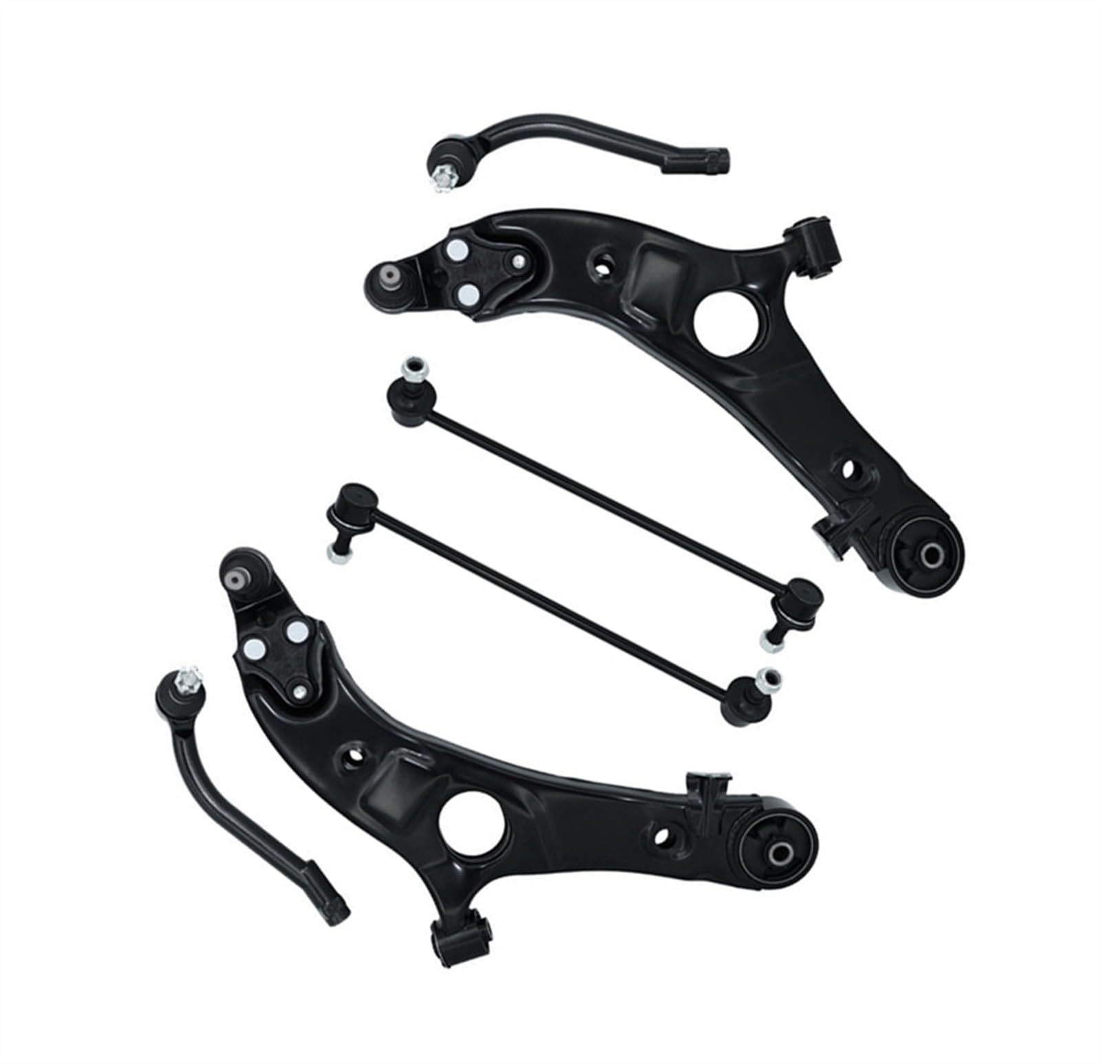 TREGOO Kompatibel Mit Hyundai Für Santa Fe 2013 2014 2015 2016 2017 2018 545002W600 545012W200 Front Lower Suspension Querlenker Stabilisator Link Kit Querlenker Verbindungssatz von TREGOO