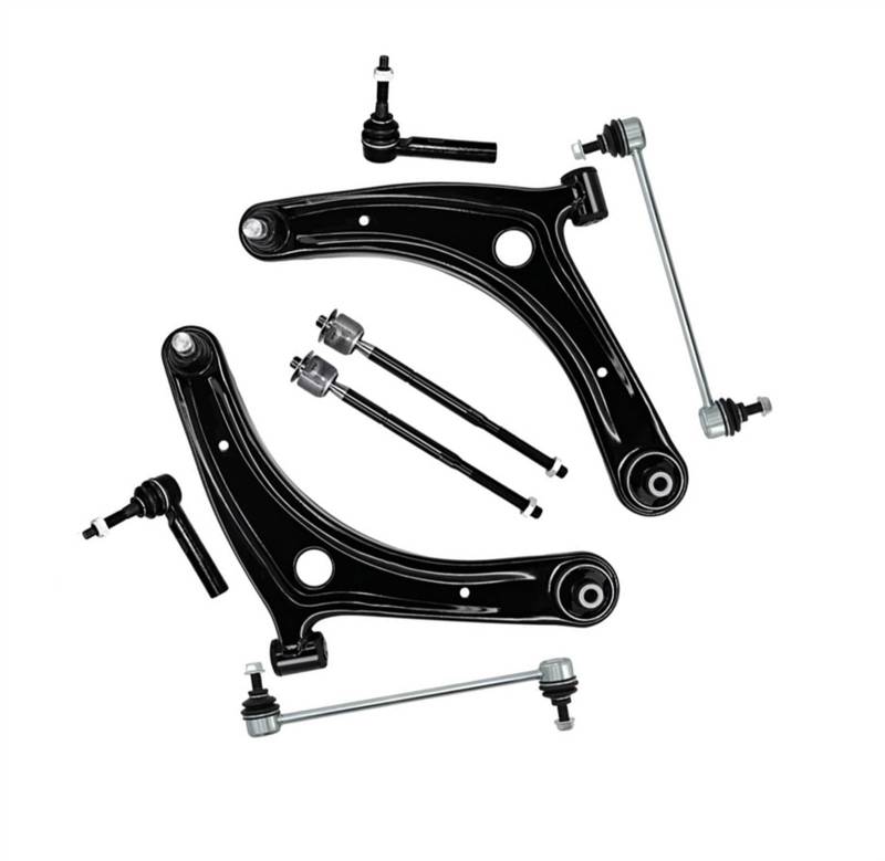 TREGOO Kompatibel Mit Jeep Für Compass Für Patriot 2007–2014 2015 2016 2017 K620066 K620065 Querlenker Vorne Unten Querlenker Stabilisatorverbindungssatz Querlenker Verbindungssatz von TREGOO