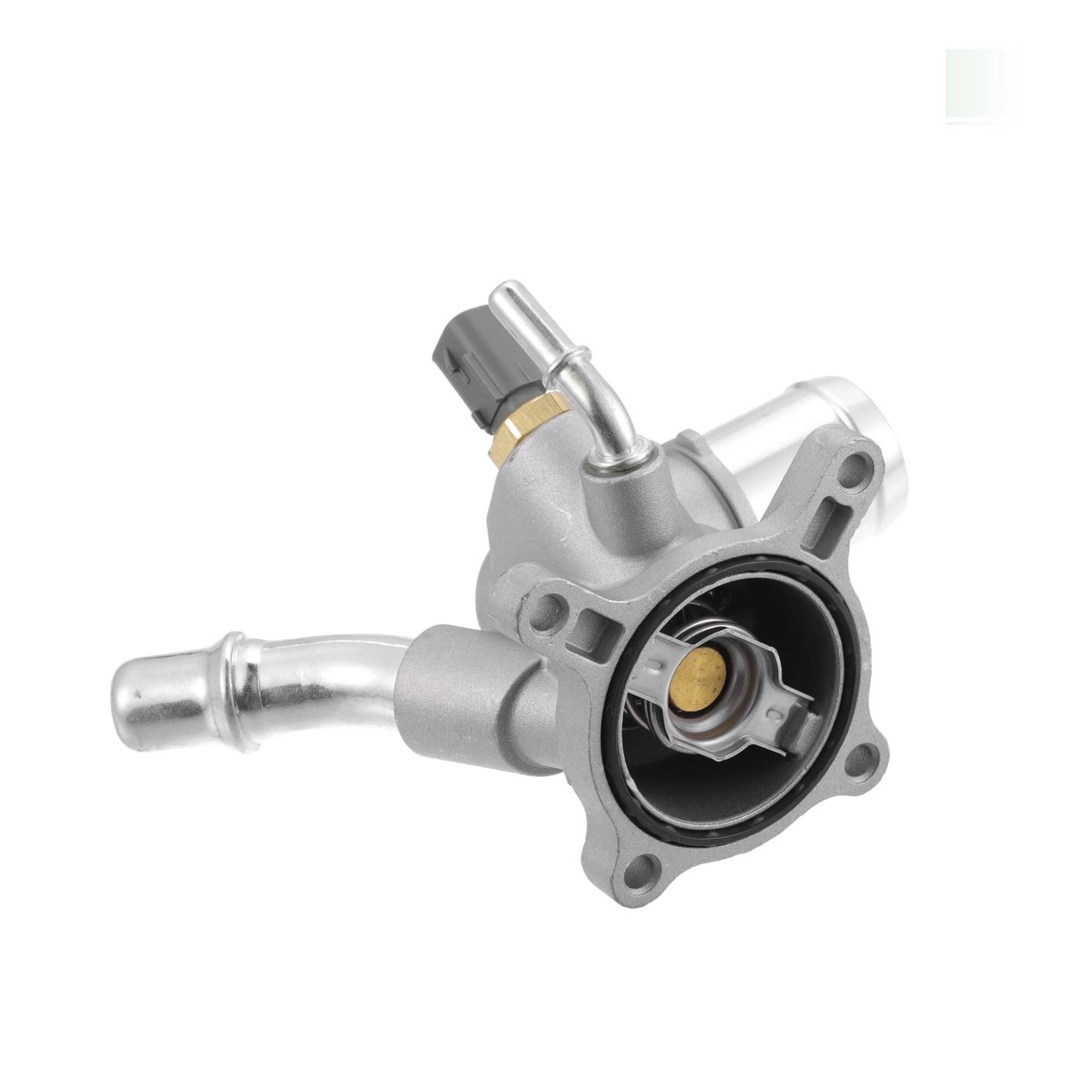 TREGOO Kompatibel Mit Jeep Für Ram Für Chrysler Für Dodge Für FIAT 5047263AB/5047263AC Auto Motor Kühlmittel Thermostat Gehäuse Montage Auto Kühlmittelthermostat von TREGOO