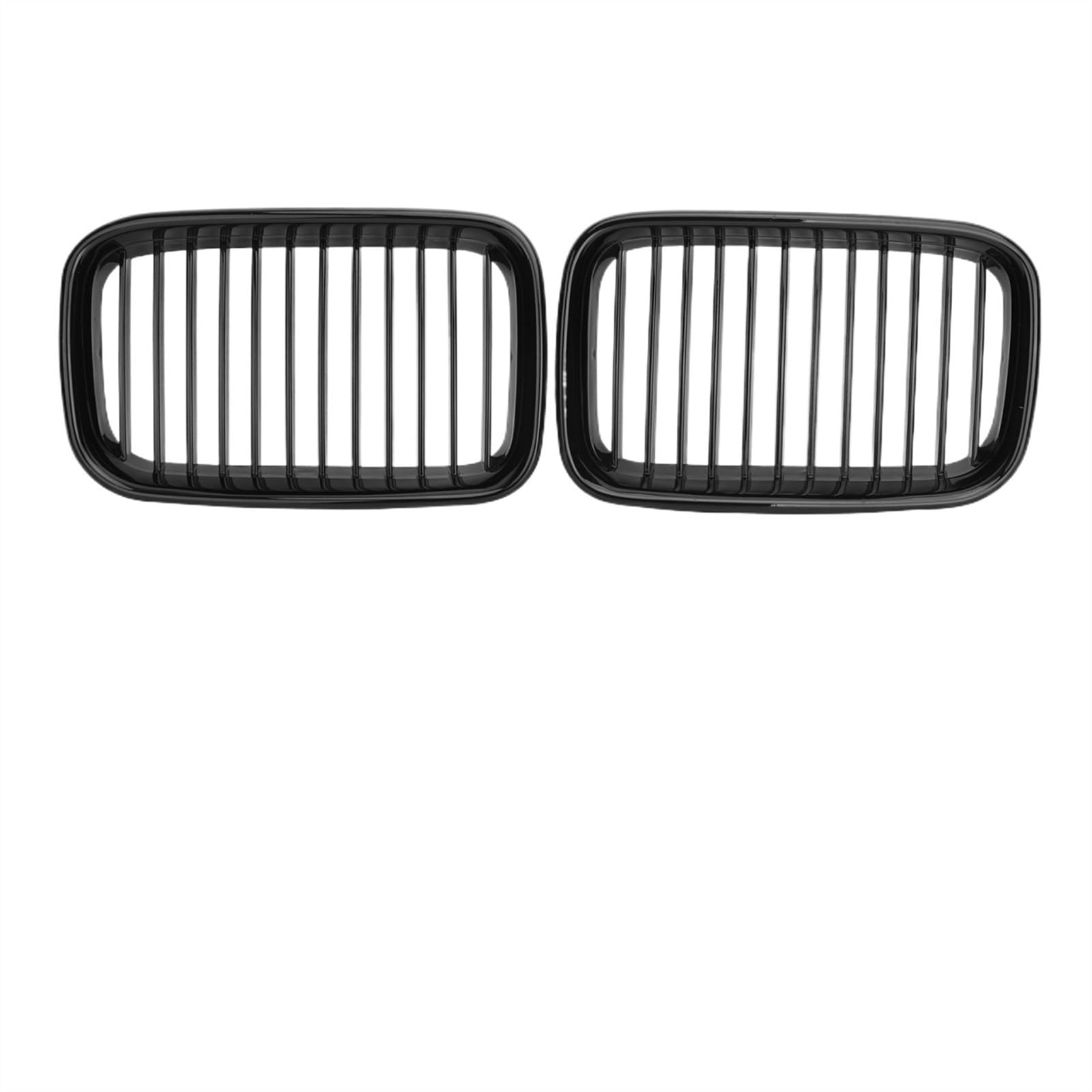 TREGOO Kühlergrill für Autos Kompatibel Mit 3er E36 1992 1993 1994 1995 1996 Fronthauben-Nierengrill, Vorderer Oberer Kühlergrill, OEM: 51138122237 51138122238 von TREGOO