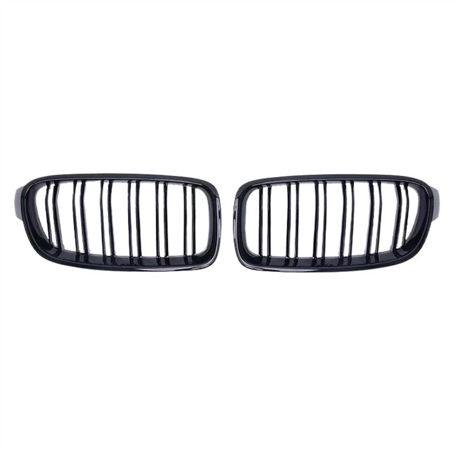 TREGOO Kühlergrill für Autos Kompatibel Mit 3er F30 F31 F35 2012 2013 2014 2015 2016 2017 2018 320i 325i 328i Auto-Styling Frontnierengrill Doppellamellengrill von TREGOO