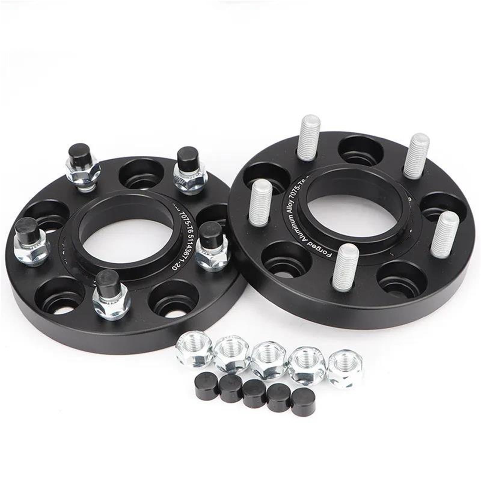 TREGOO Spurverbreiterung Auto Kompatibel Mit Mazda 3 5 6 Für CX-3 CX-5 Für MX-5 III RX8 Für Tribute Hubzentrische Spurverbreiterungsadapter PCD 5x114,3 CB 67,1 Mm 15/20/25/30/35/40 Mm(2PCS 20mm) von TREGOO