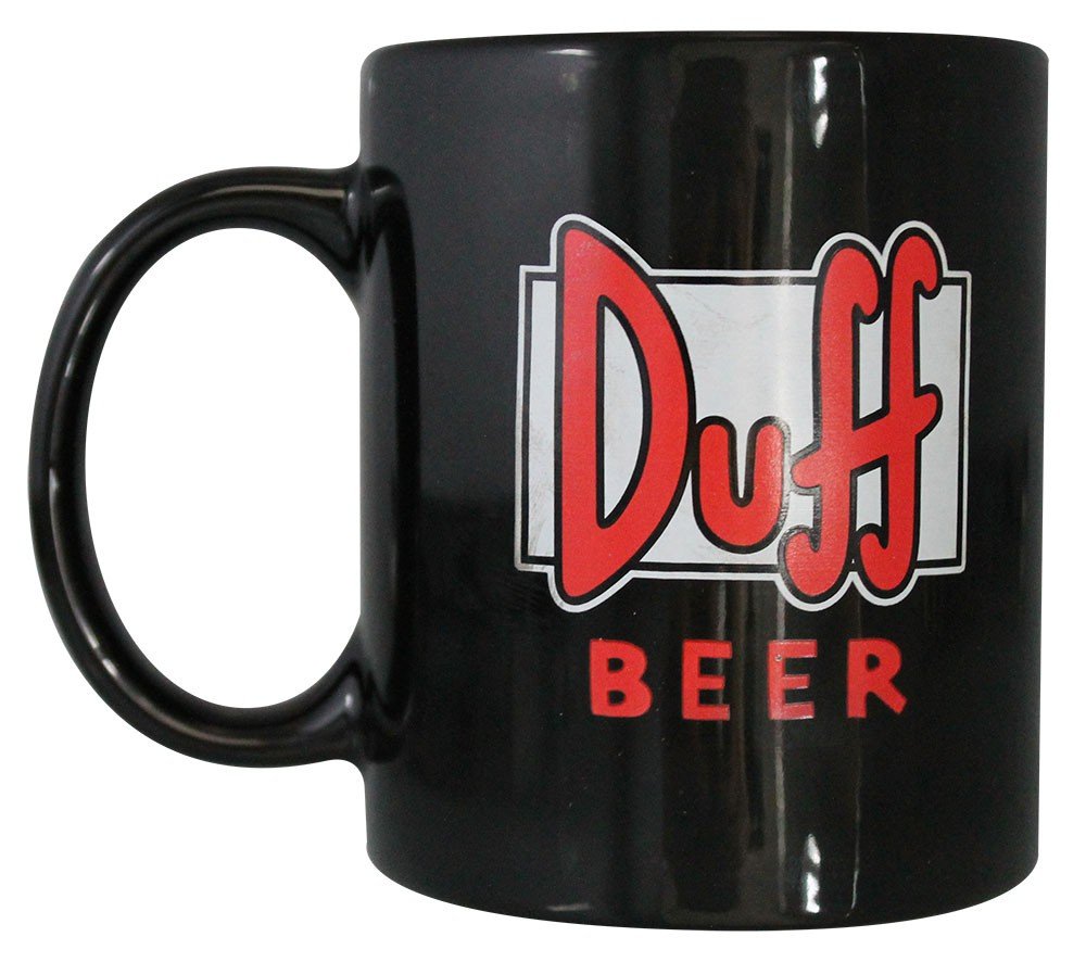 The Simpsons Kaffeetasse Duffman Duff Beer Kaffee Tasse Becher von TREND IMPORT