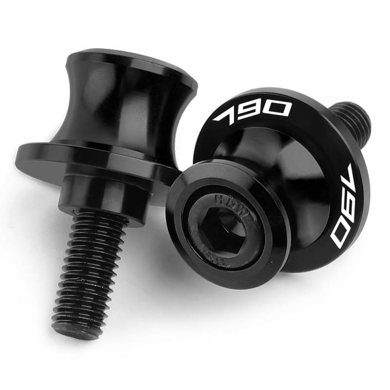 TREONK M6 Ständeraufnahme - Montageständer Adaptr Motorrad Prismabuchsen Bobbins Kompatible für 790 Duke 790 ADVENTURE von TREONK