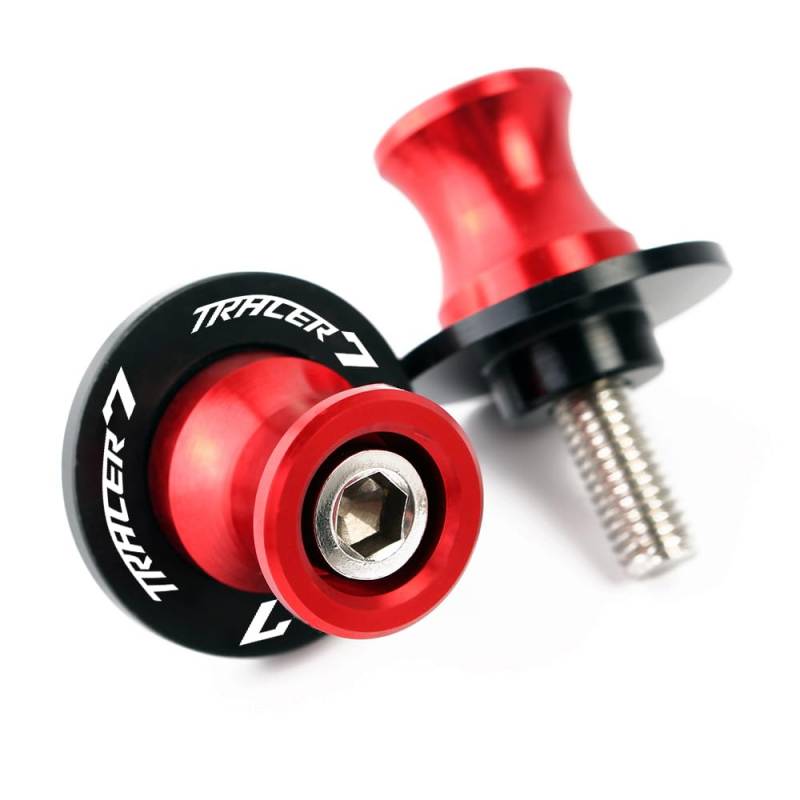 TREONK M6 Ständeraufnahme - Montageständer Adaptr Motorrad Prismabuchsen Bobbins Kompatible für Tracer 7 TRACER 7GT 2021 2022 2023 2024 von TREONK