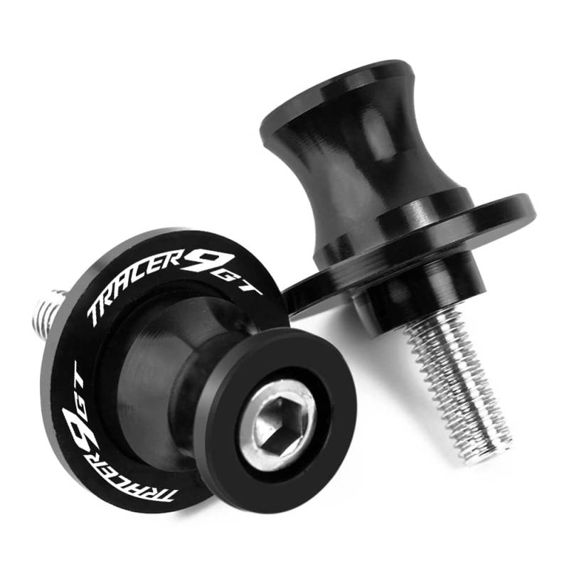 TREONK M6 Ständeraufnahme - Montageständer Adaptr Motorrad Prismabuchsen Bobbins Kompatible für Tracer 9GT TRACER 9 GT 2021 2022 2023 2024 von TREONK