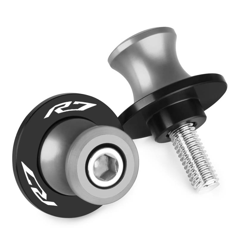 TREONK M6 Ständeraufnahme - Montageständer Adaptr Motorrad Prismabuchsen Bobbins Kompatible für YZFR7 YZF-R7 R7 von TREONK