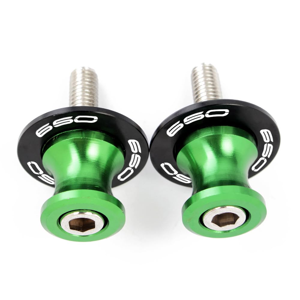 TREONK M8 Ständeraufnahme - Montageständer Adaptr Motorrad Prismabuchsen Bobbins Kompatible für Z650 N-inja 650 2017-2024 von TREONK