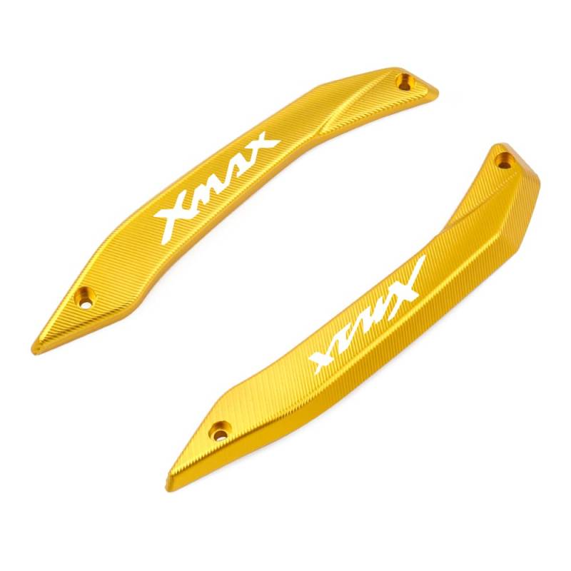 TREONK Motorrad Windschutzscheibenschutz Windschutzscheibenabweiser Zubehör für Xmax 250 Xmax 300 XMAX400 X MAX 125 2017 2018 2019 2020 2021(Gold) von TREONK