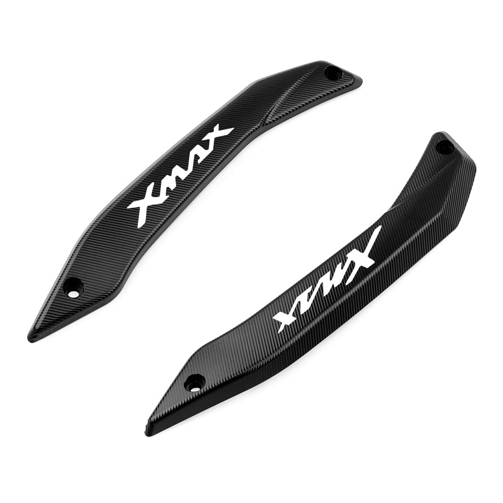 TREONK Motorrad Windschutzscheibenschutz Windschutzscheibenabweiser Zubehör für Xmax 250 Xmax 300 XMAX400 X MAX 125 2017 2018 2019 2020 2021(Schwarz) von TREONK