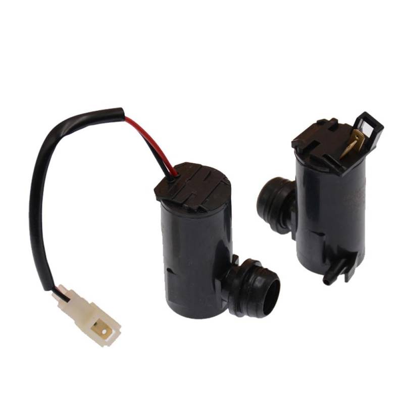 12V 24V Universal Auto Scheibenwischer Wasser Waschmaschine Pumpe Jet Motor Kompatibel mit Automotive Styling(24V with Wire) von TREUQM