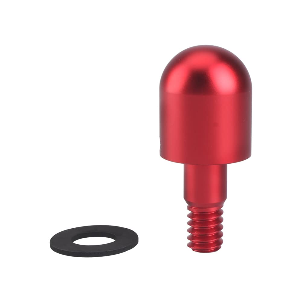 1Pcs Kompatibel Kompatibel mit B Fortwo W 451 W451 M7 Runde Auto Stoßstange Spike Schutzfolie Anti-kollision Schwanz Kegel(RED) von TREUQM