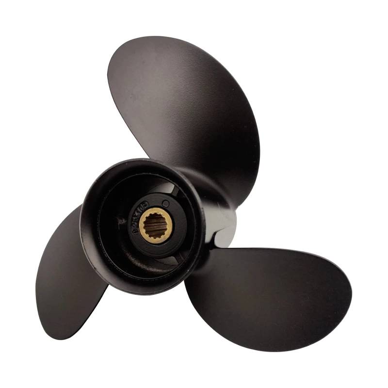 Captain Propeller 9,25 x 10 Ersatzpropeller Kompatibel mit TU-Außenbordmotoren 9,9 PS 15 PS 18 PS 20 PS MFS15C MFS20C MFS9.9C 14-Zahn-Spline 3BAB64521-1 Kompatibel mit verschiedenen Außenbordmodellen von TREUQM