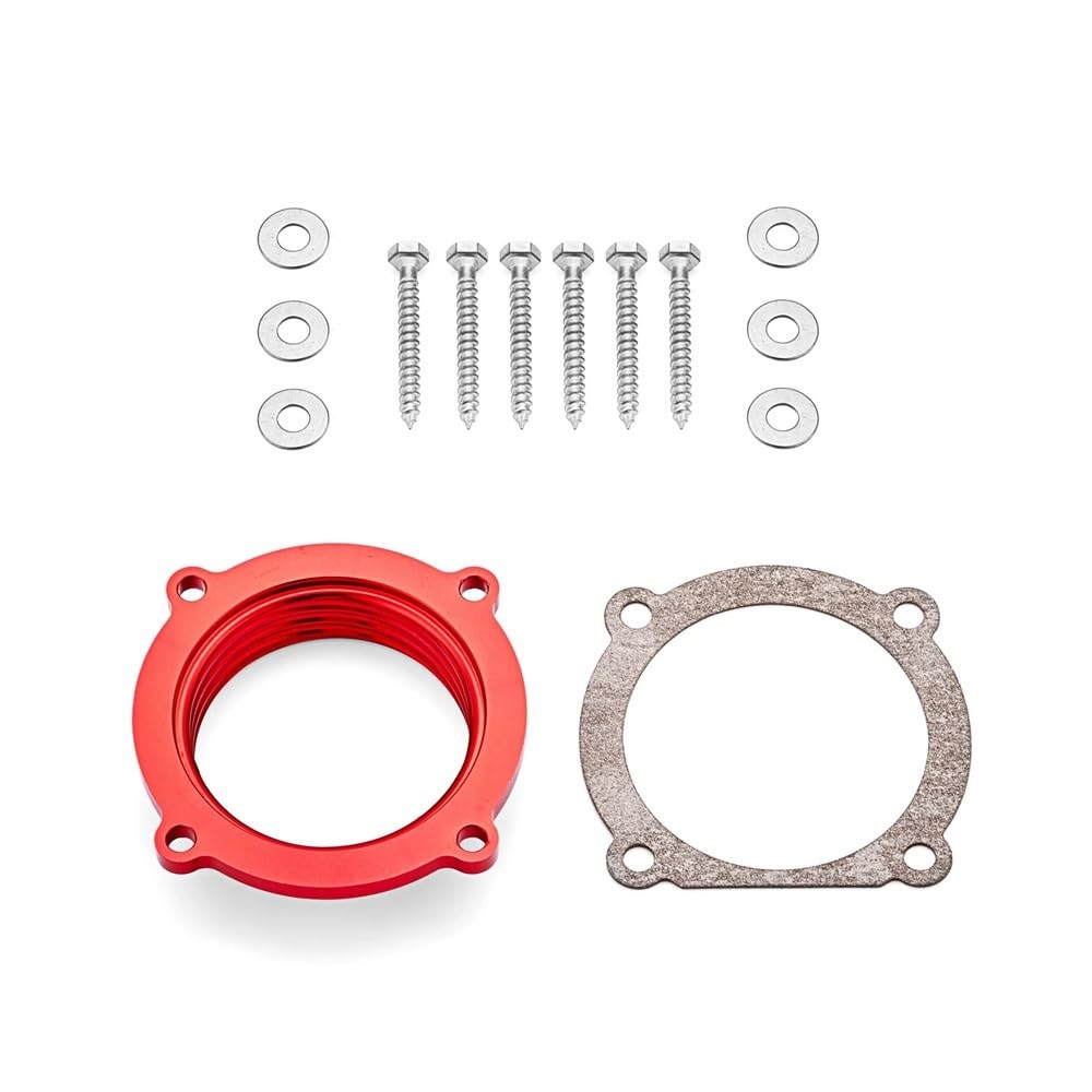 Drosselklappen-Abstandshalter aus Aluminium kompatibel mit modifiziertem Autozubehör CNC 2012-2023 4WD JK JL JT 3.6L von TREUQM