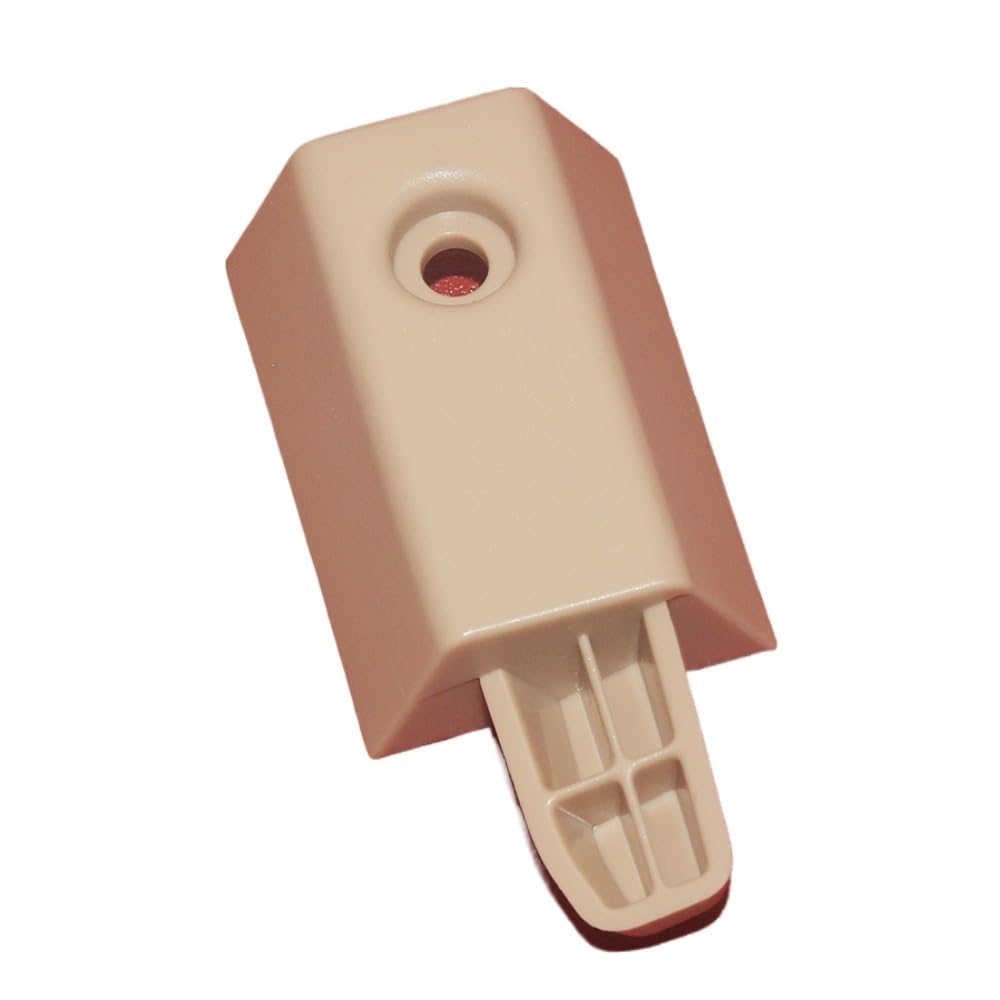 Hinten Kofferraum Abdeckung Gepäck Partition Vorhang Schnalle Clips Halterung Kompatibel Mit Sport Freelander 2 L359 LR012846 LR012845(BEIGE Clip Left) von TREUQM